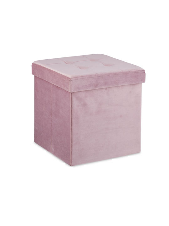 Scaune Camera de zi Tapițat cu Catifea Pink 38x38x38buc