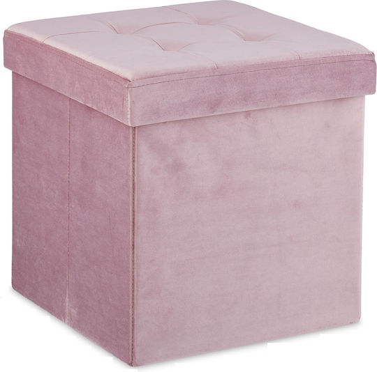Scaune Camera de zi Tapițat cu Catifea Pink 38x38x38buc