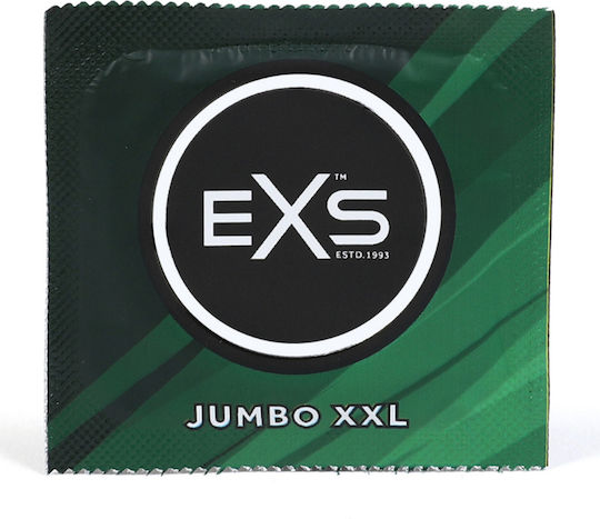 EXS Προφυλακτικά Jumbo 12τμχ 69mm για Μεγάλα Μεγέθη Natural