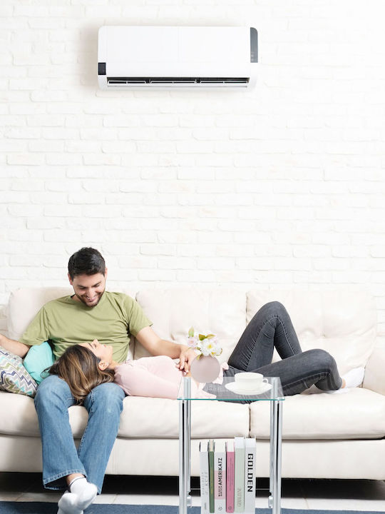Masa Masa de lounge pentru spații exterioare mici Metalic cu suprafață din sticlă Maro 46x34x34buc