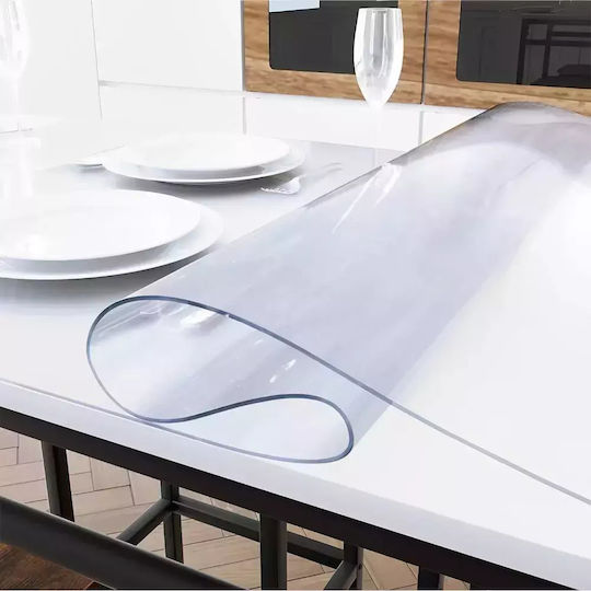 Tablecloth Stain Resistant Transparent 180x60cm
