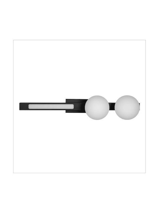 Eko Light Lamp Wall LED Black Eko Light Lamp Wall LED Black