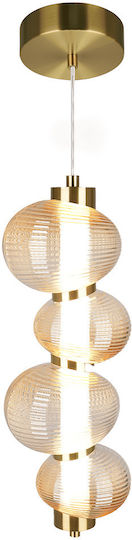 Eko Light LED Κρεμαστό Φωτιστικό Χρυσό Eko Light LED Κρεμαστό Φωτιστικό Χρυσό