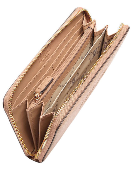 Large Women's Wallet Beige