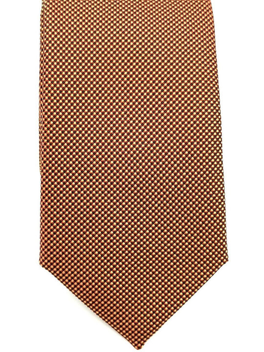 Legend Accessories Men's Tie Set Printed in Orange Color