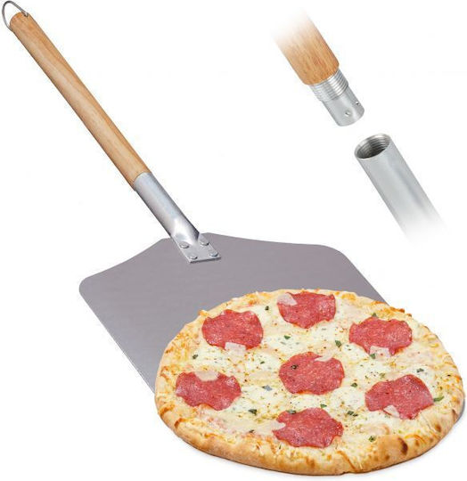 Relaxdays Lopată de Pizza Aluminiu 79x30.5cm.