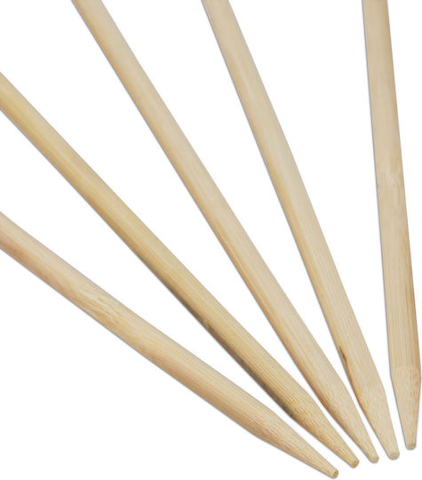 Skewers Grilling 100 Pieces 40 Cm Bamboo