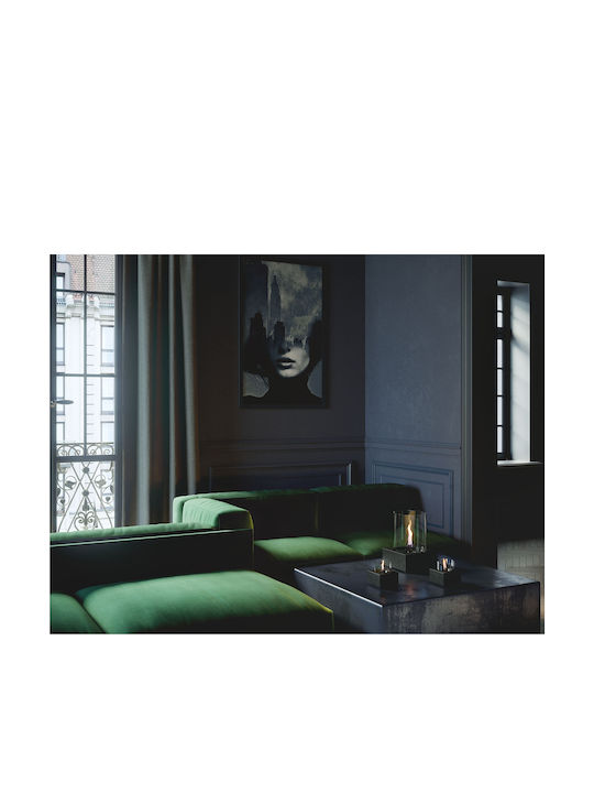 Tenderflame Focar Interior din metal Negru