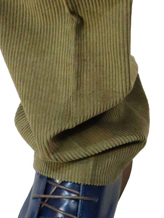 095 Men's Trousers Olive Green