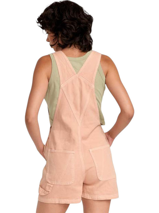 Damen Einteiler Shorts Pink