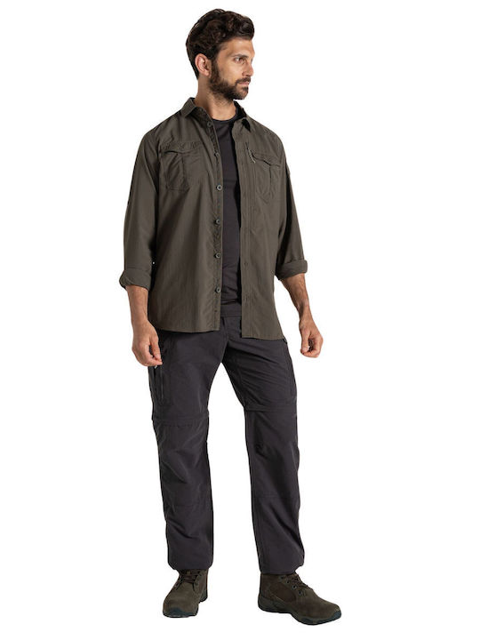 Craghoppers Nosilife Men's Hiking Long Trousers Gray