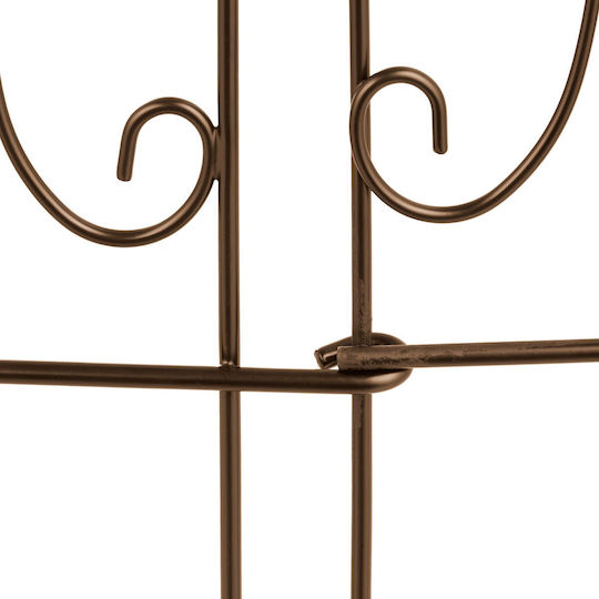 Set 4 Panouri Vintage pentru Grădină Relaxdays Dimensiuni 28 X 38.5 X 1.5 Cm Bronz