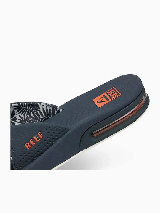 Fanning Men's Flip Flops Blue