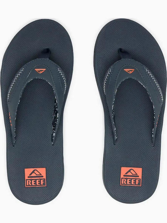 Fanning Men's Flip Flops Blue