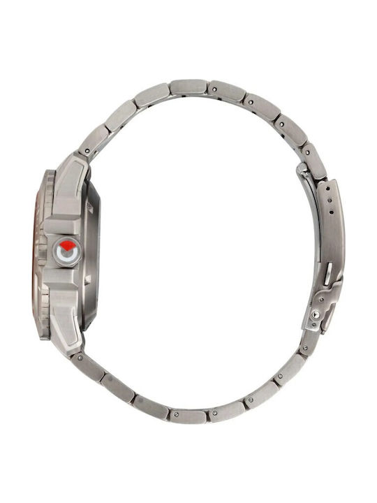 Sector Men's Automatic Watch with Silver Metal Bracelet
