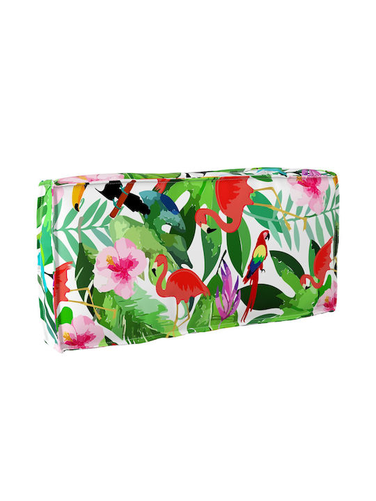 vidaXL Perna Scaunului De Grădină Cu Spătar Multicolor 40x80cm