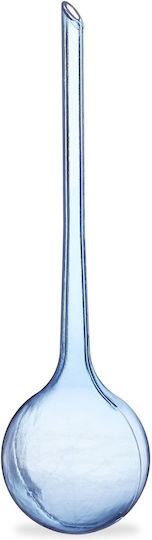 Set 6 Plant Watering Distributors Blue Clear Size 28 Cm Relaxdays