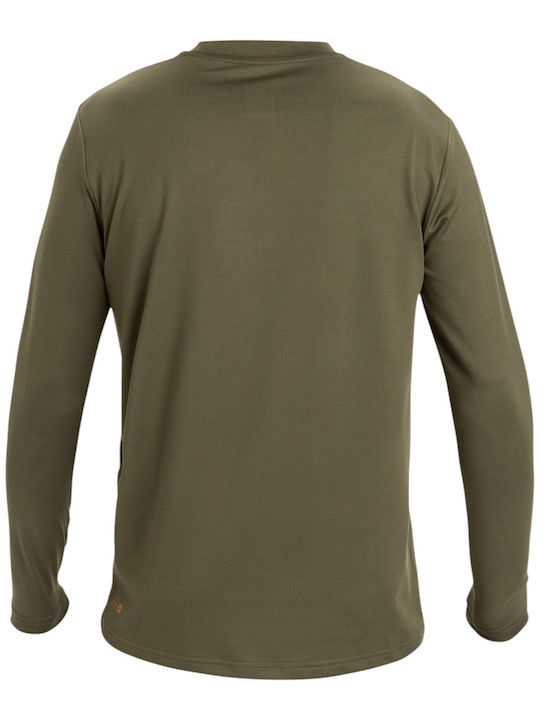 Quiksilver Everyday Surf Men's Long Sleeve Sun Protection Shirt Green