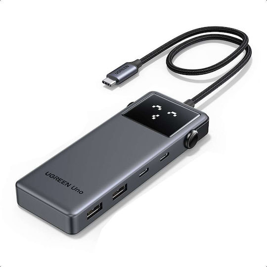 Ugreen CM888 USB-C Docking Station with HDMI 4K PD Black