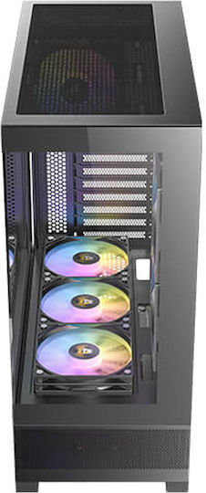 Antec CX700 ARGB Gaming Midi Tower Κουτί Υπολογιστή με Πλαϊνό Παράθυρο Μαύρο