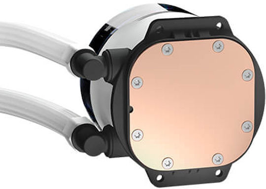 Antec Vortex Lum 360 Water Cooling System AIO CPU with 3 Fans 120mm and ARGB Lighting White