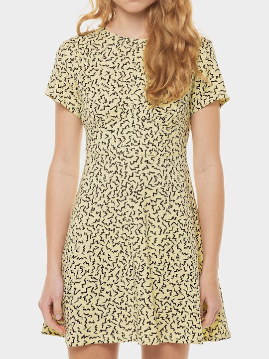 Surfpunk Summer Mini Dress Blonde