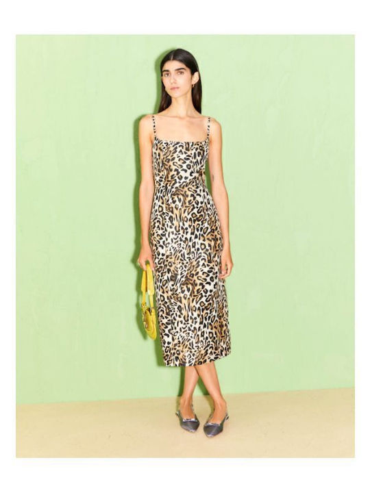 Beatrice Bleistiftkleid Bedruckte Duchesse 24fe6245 99 Animal Print