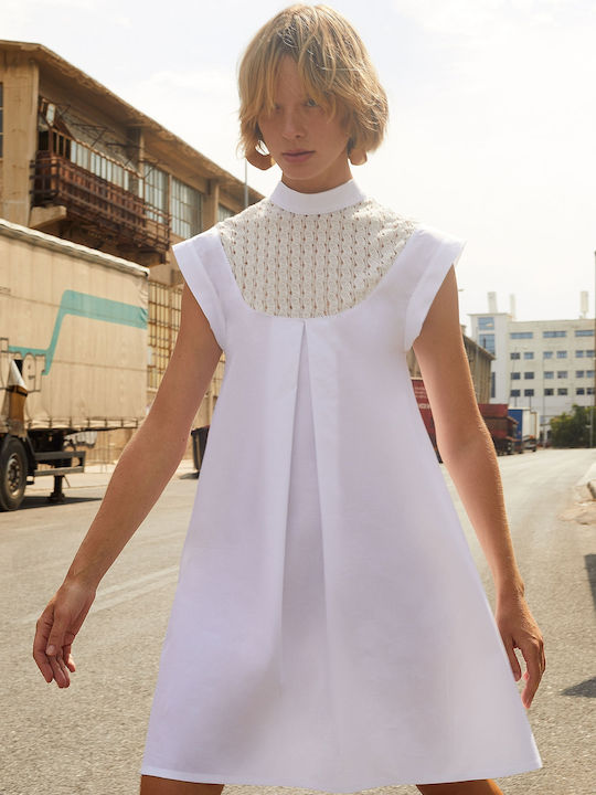 Rochie Mini De Seară Albă