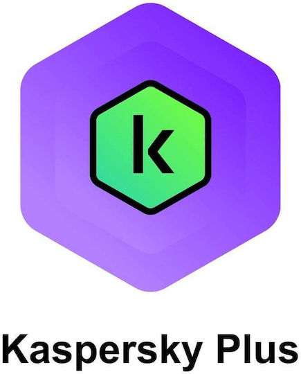 Kaspersky Plus for 10 Devices and 1 Year of Use (Electronic License)