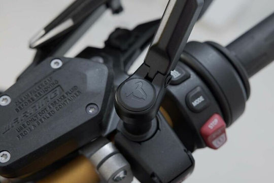 SW-Motech Motorcycle Mirrors for Ducati Monster 2pcs Black