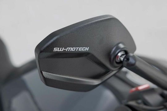 SW-Motech Огледала за мотоциклет за Ducati Чудовище 2бр Черен