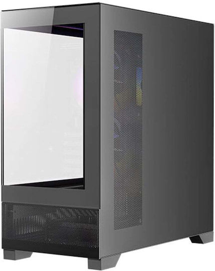 Antec CX500M ARGB Gaming Mini Tower Κουτί Υπολογιστή με Πλαϊνό Παράθυρο Μαύρο