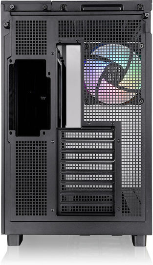 Thermaltake View 380 XL TG ARGB Gaming Midi Tower Computer Case with Side Window Black