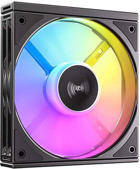 Antec C120 Gehäuselüfter (1500rpm / 65,08cfm) mit ARGB Beleuchtung und Verbindung 3-polig / 4-Pin PWM 3 Stück