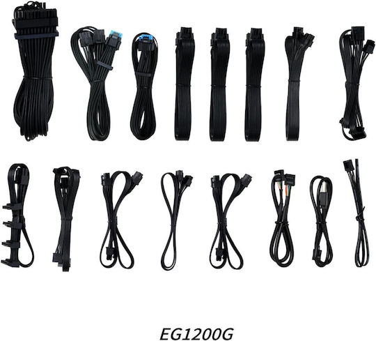 Lian Li EG1200 1200W Black Computer Power Supply Full Modular 80 Plus Gold