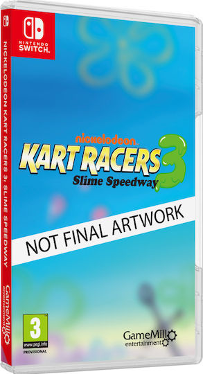 Nickelodeon Kart Racers 3: Slime Speedway (Code In A Box) Switch Game