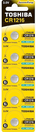 Toshiba CP-5C Baterii Litiu pentru ceasuri CR1632 3V 5buc
