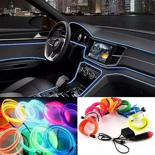 Car Interior Decorative Lighting 12V Blue LED Strip