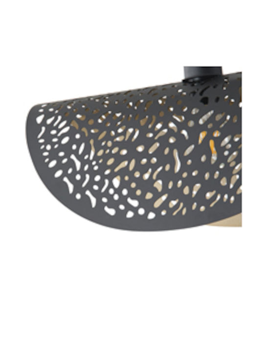 Eurolamp Galilea Lumini Suspendate Negru Cu Bază De Bec E27 45x45x168cm
