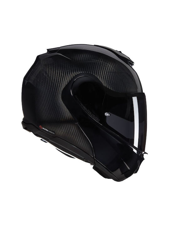 Nolan X-1005 Ultra Carbon Puro 324 Κράνος Μηχανής Flip-Up ECE 22.06 με Pinlock και Sunvisor