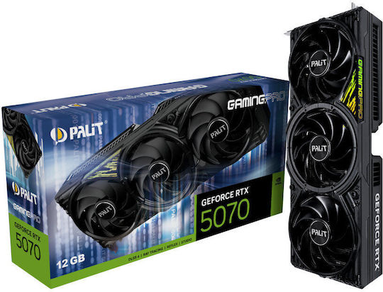 Palit GeForce RTX 5070 12GB GDDR7 GamingPro Κάρτα Γραφικών