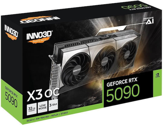 Inno 3D GeForce RTX 5090 32GB GDDR7 X3 OC Κάρτα Γραφικών