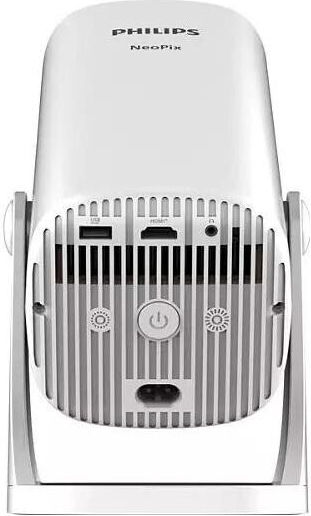 Philips NeoPix 230 NPX230/INT Проектор LCD Full HD LED лампа с Wi-Fi и вградени високоговорители Бял