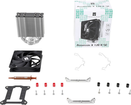 Thermalright Assassin X 120 Refined SE Ψύκτρα Επεξεργαστή για Socket AM4/AM5/1200/115x/1700