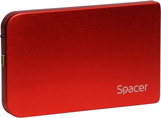 Разделител за стелаж Spr-25611 Червен 2.5' Usb 3.0