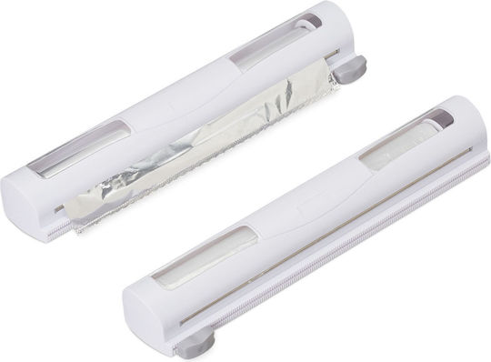 Set 2 Dispensere de Folie de Aluminiu pentru Alimente Relaxdays 5 X 37 X 8 Cm