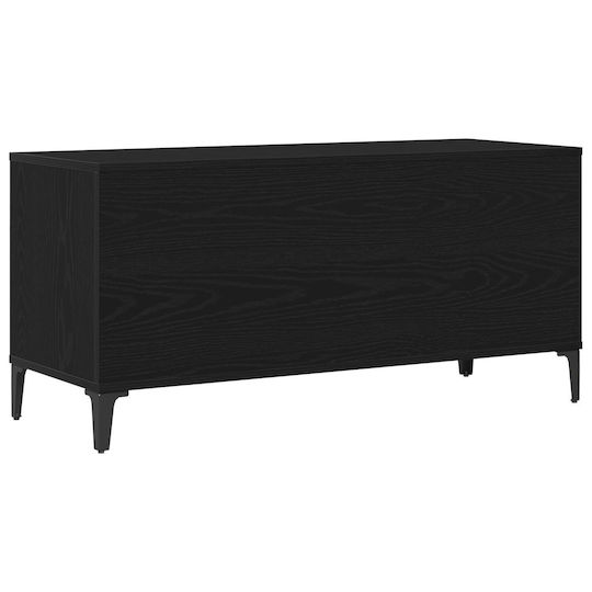 vidaXL Shelves Hi-Fi Furniture Black 38x100x48cm