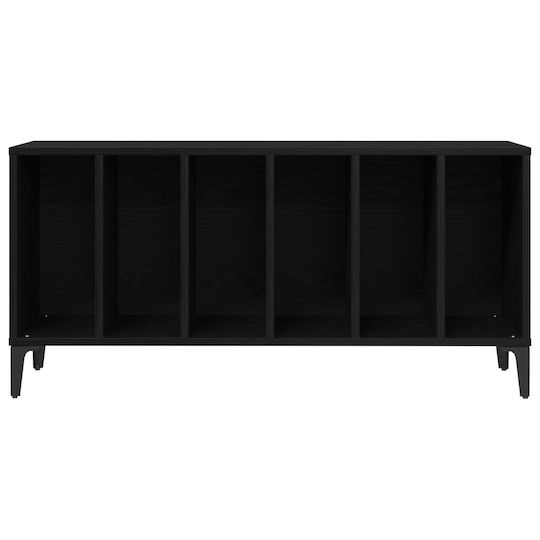 vidaXL Shelves Hi-Fi Furniture Black 38x100x48cm