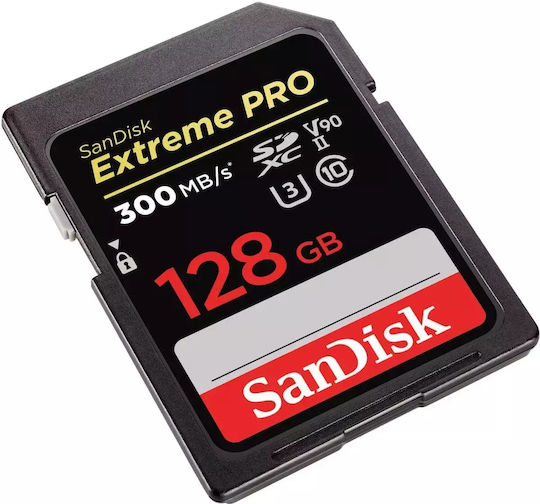 Card de memorie Sandisk Extreme Pro SDXC 128GB 300MB/s V90