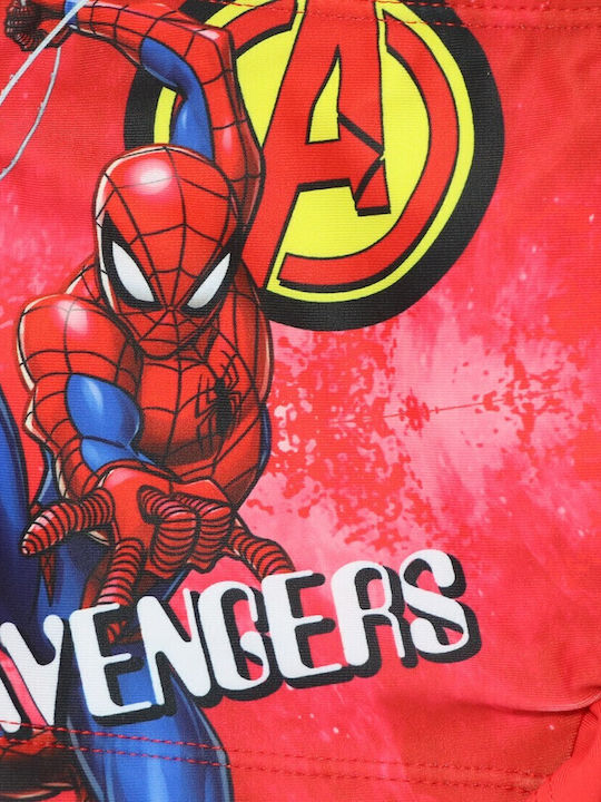 Marvel Costum de baie pentru copii Pantaloni scurți de înot Red